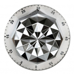 Mehaaniline k&ouml;&ouml;gitaimer selge h&auml;irega, patareid pole vaja Lihtne kasutada roostevabast terasest taimer T&auml;pne ajastust&ouml;&ouml;riist h&otilde;be