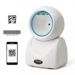 1D 2D QR lauaarvuti juhtmega v&ouml;&ouml;tkoodiskanner kiire platvormiga k&auml;ed-vabad automaatne tundelugeja USB valge