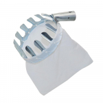 Metallist puuviljakorjaja aiandus Apple Peach High Tree korjaja Puuviljap&uuml;&uuml;dja ​​aiatarbed valge