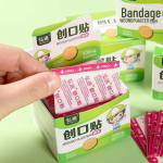 Waterproof round band-aid patches for face, foot, and body to treat acne and calluses. 10 pieces
