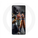 Coque - Maniacase - Xiaomi Redmi Note 12 Pro 5G - Anime manga - Souple - Noir must