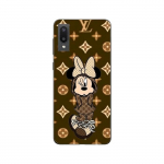 Coque Maniacase pour Samsung Galaxy A02 minnie disney lv marron