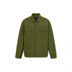 Levis &uuml;hev&auml;rviline n&ouml;&ouml;pidega kraega jakk Meeste jakid Armee-roheline A6086-0002 S