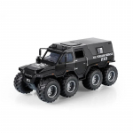 1/24 Avtoros Shaman 8x8 ATV Maastikuauto Mudel Kollektsioneeritav Valatud M&auml;nguasjad S&otilde;idukid Maastur Auto M&auml;nguasjad Kingitus Metallist Miniauto must