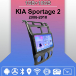 Android Carplay autoraadio KIA Sportage 2 2008-2010 multimeediumipleieri peakomplekti stereo GPS-navigatsioon BT WIFI 2+32GB 1+16GB,A