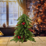 15,7-tolline v&auml;ike kunstlik j&otilde;ulupuu t&ouml;&ouml;lauakaunistus elutoa p&uuml;hadepeoks Style C