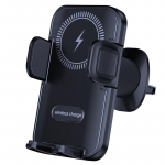 2024. aasta universaalne autotelefoni hoidik 15 W QI juhtmevaba kiirlaadimise ja mehaanilise lukustusega supports wireless charging