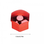 Auto Rehvi Mutrikorgid Ratta Mutri Katted Poldi Kate 20 tk Asendus Tolmukate 17mm 19mm 21mm Rehvi Kruvid Pistikud Poldid Rehvi Kaunistus 17mm h&otilde;be