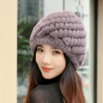 M&uuml;ts T&uuml;druk Talvem&uuml;ts Talvine Paksendatud Soe Mood K&otilde;rv Rex J&auml;nese karusnahast m&uuml;ts hall