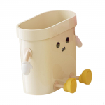 Compact under Desk Trash Bin for Bedroom, Study, Living Room Sitting S