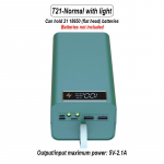 T21 21x18650 taskulambi akulaadija kast Toitepanga hoidik DIY Shell Case Dual USB 18650 Aku kest Hoiustamine Korraldage Basic version