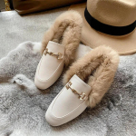 S&uuml;gistalvised jalatsid Naiste j&auml;nesekarusnahast saapad Slip-on poolsaapad Lamedad Botas De Mujer pl&uuml;&uuml;sis soojad saapad Briti nahast kingad EUR 34 beež