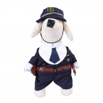 Koera uhke kleit Ratsutamine Cosplay kost&uuml;&uuml;m Halloweeni naljakas uusaasta koera&uuml;likond Pehmed hingavad riided Koerte aksessuaarid S