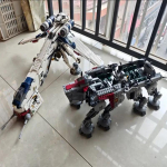 AT-OT Walker MOC Ehitusklotsid Meeste Laste M&auml;nguasjade Mudeli Ehituskomplektid Kingitus &Otilde;ppem&auml;nguasjad 1700tk