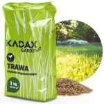 KADAX Trawa Nasiona Uniwersalna szybko Zagęszczająca Trawnik Odporna 1kg 40m2