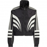 Adidas Originals Cutline Spliced Vabaaja Mugav T&otilde;mblukuga Retro Spordi Seisukrae Jakk Naiste Jakk Must IW5511 XS