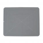 Silikoonist n&otilde;udekuivatusmatt, t&ouml;&ouml;pinna kaitse, soojusisolatsioon, libisemisvastane &auml;ravoolupadi k&ouml;&ouml;gileti jaoks Grey