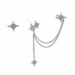&Uuml;hes t&uuml;kis Star Ear Cuff k&otilde;rvar&otilde;ngad