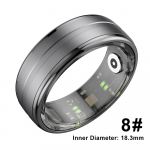 Smart Ring Multispordirežiimid Fitness Tracker 5ATM Veekindel une Vere Hapniku S&uuml;dame l&ouml;&ouml;gisageduse J&auml;lgimine Sammude Loendus Nutikas Ring