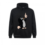 Naiste Unisex S&uuml;nnim&auml;rkidega Naljakas Kampsun Camisas Hombre 3D Prinditud Krtek V&auml;ike Maulwurf Armas Graafiline Pullover Kapuutsiga S must