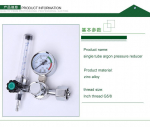 Alumiiniumsulamist 0-25Mpa Argooniregulaator co2 Regulaator &Otilde;hur&otilde;hualandusventiil Gaasireduktor Argoonireduktor G5/8