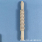 Puidust taignarull Leiva-taignal&otilde;ikur Rullrull 2-in-1 Rullkeermega kujundus K&ouml;&ouml;k Toiduvalmistamise K&uuml;psetust&ouml;&ouml;riistad 33cm