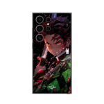 Coque - Maniacase - Samsung Galaxy S25 Ultra - Demon Slayer - Souple - Noir