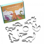 Roostevabast terasest k&uuml;psisevormid, 12 tk. k&uuml;psetusvormid, koogivormid, dinosauruse kujuga koogivormid, puu- ja k&ouml;&ouml;giviljade l&otilde;ikamine 8pcs Dinosaur