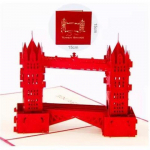 3D Tower Bridge j&otilde;ulu- ja s&uuml;nnip&auml;eva&otilde;nnitluskaart
