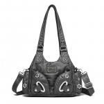 Vintage Pehmest Nahast Ristkott Naiste &Otilde;lakott Ema Kott hall