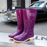 2025 Naiste Libisemiskindlad Veekindlad K&otilde;rge S&auml;&auml;rega Vihmasaapad - &Uuml;hev&auml;rvilised 41-42