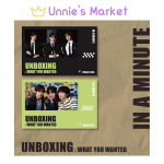 MINUTI J&Auml;RGI [ Unboxing what You Wanted ] Esimene singel Album (K&Auml;ESOLEV VER. CHANGE VER.) + Tasuta kingitus NO POSTER_RANDOM VER.(1EA