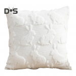 Pl&uuml;&uuml;sk&uuml;&uuml;liku padjakate 18 x 18 tolli dekoratiivne viskepadjakate talumaja dekooriga padjap&uuml;&uuml;r n&auml;htamatu lukuga diivanile, voodile, autosse, kevadine kaunistus 45x45cm E