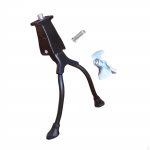 Kahe jalaga jalgratta tugijalg jalgrattahoidik Jalgrattaparkla alumiiniumsulamist libisemisvastane m&auml;gi