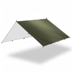 4x4m 4x3m 3x3m Presendistelk Veekindel Matkamine UV-kaitse V&auml;ljas Matkamine Seljakotimatkamine Telgi Presendist Telkimine Turist Rannas P&auml;ikesevari 3*3m armee roheline v&auml;rv