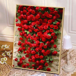 Isetehtud k&auml;sitsi maalitud kaunis liblika&otilde;limaal &ndash; t&auml;iustatud dekoratiivne seinakunst ja tervendav s&uuml;nnip&auml;evakingitus 40x50 Stretched Frame + Paint & Brushes