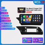 Ossuret Android 13 Autoraadio Carplay 4G Mercedes Benz E-klassile C207 W207 A207 NTG 4.0 4.5 5.0 2-ukseline Autoradio Peaseade HC2 2G 32G AI