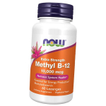 Met&uuml;&uuml;lkobalamiin, Methyl B-12 Extra Strength 10000, Now Foods 60 pastilli (36128436) 60Lozenges