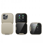 2G v&auml;ike puutetundlik mobiiltelefon 2SIM ooterežiimis Magic Voice Bluetooth s&uuml;nkroonimine muusika taskulamp mini p&ouml;&ouml;rlev mobiiltelefon C-t&uuml;&uuml;pi telefoniga Without TF card kuld