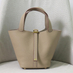 V&auml;ikesed ehtsast nahast naistek&auml;ekott S 22x18x21cm hele khaki v&auml;rv