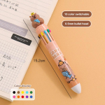 Multifunktsionaalne 10 v&auml;rvi &uuml;hes kirjutuspulk, multifunktsionaalne, 10 v&auml;rvi &uuml;hes, kirjutamine