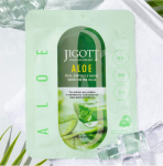 JIGOTT Aloe Real Ampoule Mask Pack | Soothing & Hydrating Sheet Mask 5 Sheet