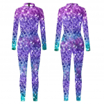 3D digitaaltr&uuml;kk Lavakost&uuml;&uuml;mid T&auml;iskasvanutele Halloweeni &Uuml;ritused Karnevali Teemapidu Cosplay Riietus M&auml;ngimine Jumpsuit Adults S