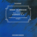 CD ANTON BRUCKNER - Celibidache dirigeerib Bruckneri s&uuml;mfooniat EX93T59 Eksklusiivne 1993 Itaalia Klassikaline Kasutatud
