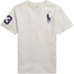 Polo Ralph Lauren S&uuml;gis/Talv 24 &Uuml;mmarguse kaelusega Suure Hobuse logoga T-s&auml;rk Meeste T-s&auml;rgid Kaerav&auml;rvi 710697554-044 S