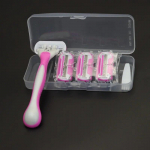 Naiste ohutus pardel Keha raseerimist&ouml;&ouml;riist Kahjutu tera puhas raseerimiskarvade l&otilde;iketera kaenlaaluste puhas habemenuga lilla