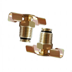 2Pcs Drain Valve for Air Compressor Tank Replacement Easy to Install Household