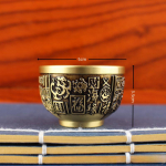 Kausi aare vaskbasseini rikkus, mis pakub head kuju raha, &otilde;nne &Otilde;nne Shui Feng Porsperity &Otilde;nnekausid Hiina kuldne messing