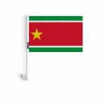 Drapeau Voiture - Guadeloupe - 14 x 21 cm - 20 t&uuml;kki - pol&uuml;ester - J&auml;lje rekto/verso