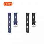 2 pakki - 22 mm Sobib Huawei WATCH GT5 46 mm / WATCH GT4 46 mm / WATCH 4 Pro / WATCH Ultimate komposiitkootud nailonrihm 22mm